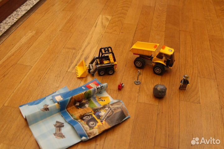 Lego City 4201 Погрузчик и самосвал