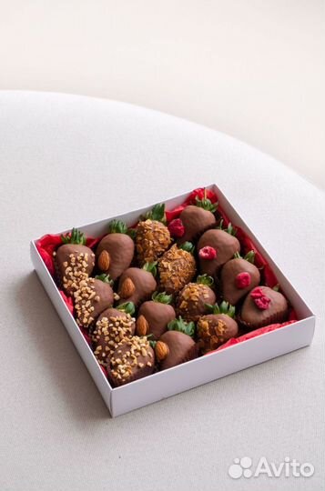 Клубника в шоколаде бокс