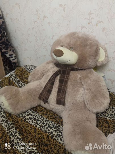 Плюшевый медведь 2 метра