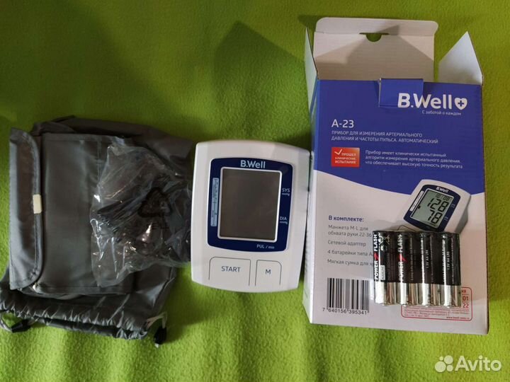 Тонометр автоматический B.Well А23