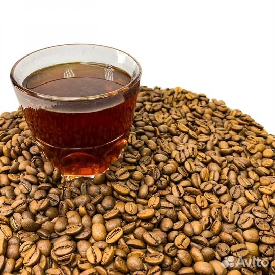 Кофе в зернах арабика Бразилия Сантос 1кг