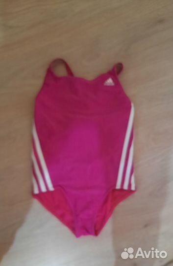 Купальник слитный для девочки adidas