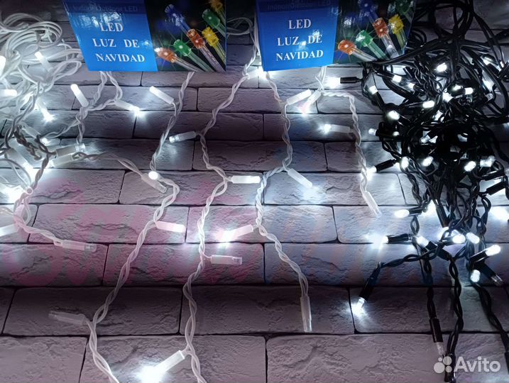 Гирлянда уличная бахрома 25