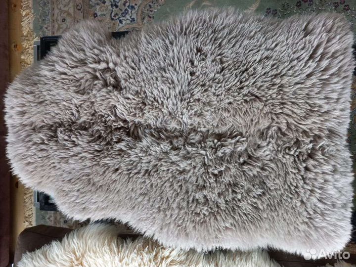 Овечья шкура натуральная импортная 90х60