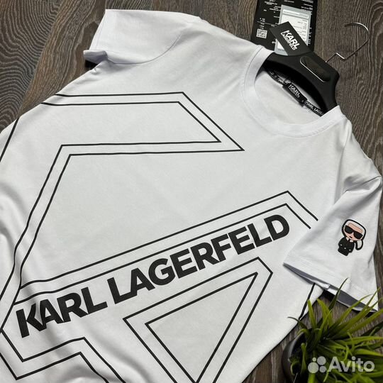 Футболка karl lagerfeld 2 цвета