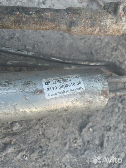 Рулевая рейка на ларгус