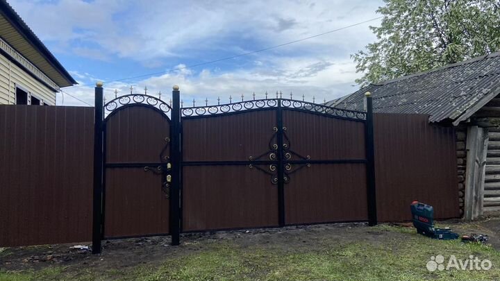 Заборы, ворота, палисадники