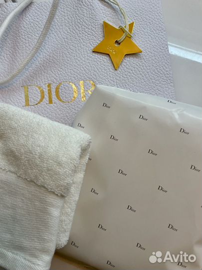 Dior полотенце и брелок оригинал новое