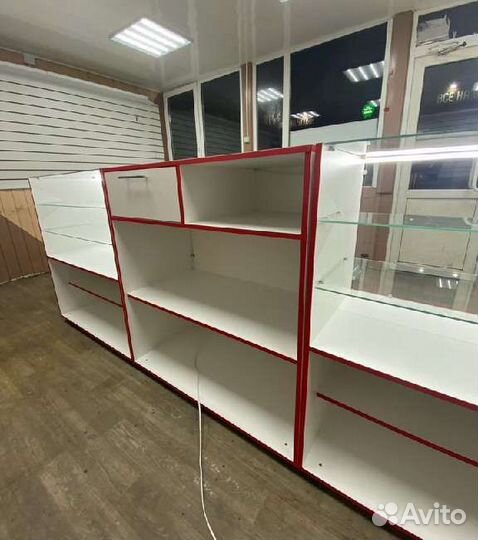 Новые Прилавки Витрины Стеллажи Безнал