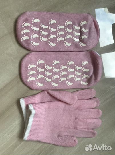 Силиконовые спа-носочки и перчатки Торг