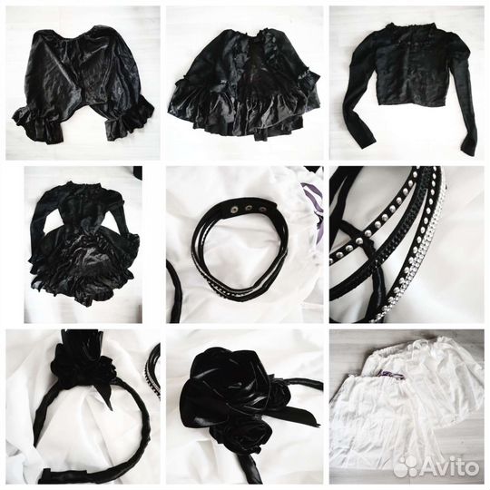 Костюм готик-лолиты 48 р