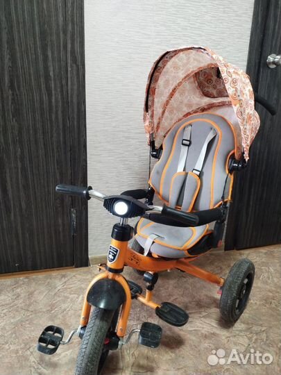 Велосипед детский с ручкой