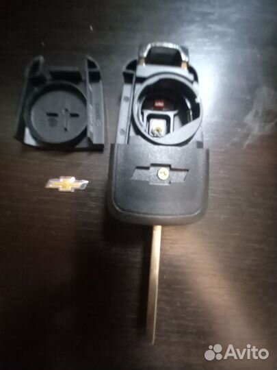 Корпус ключа Шевроле 4 кнопки