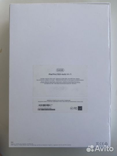 Планшет iPad pro 10.5 64 гб 2017 г