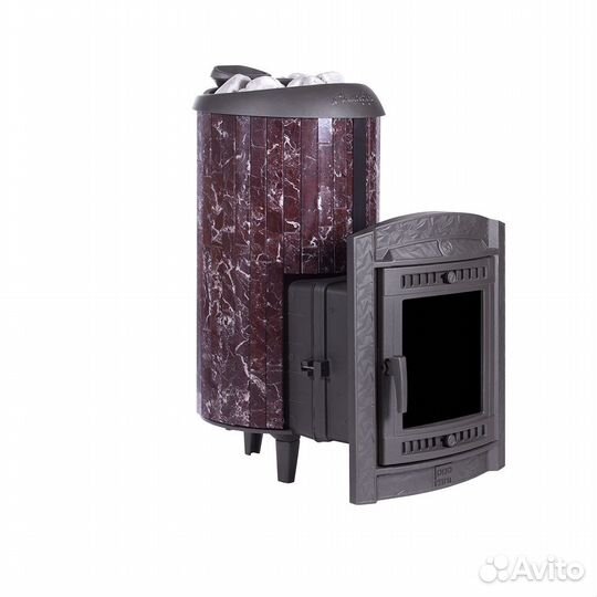 Печь Для Бани Атмосфера XL» ламели «Россо Леванто»