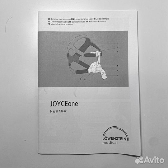 Рото-носовая маска joyce One для срар-терапии