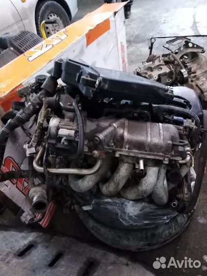 Двигатель и АКПП на nissan bluebird в Новосибирск