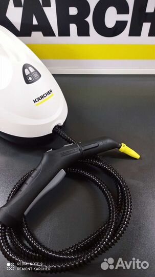 Мощное сопло и щётка к пароочистителям Karcher