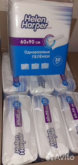 Пеленки впитывающие helen harper