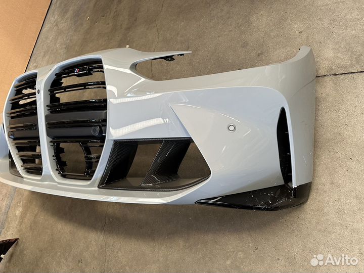 Бампер передний на BMW M3 G80 M4 G82 G83