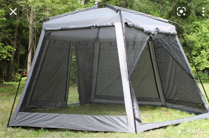 Палатка шатер беседка шестигранный с полом 420х350