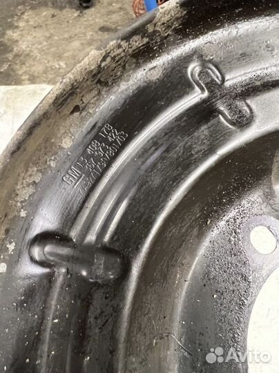 Кожух заднего тормозного диска Chevrolet Cruze