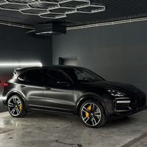 Porsche Cayenne Turbo 4.0 AT, 2018, 48 500 км, с пробегом, цена 10 990 000 руб.