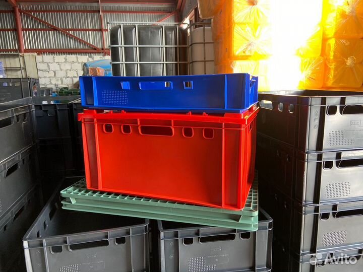 Новые Ящики для мяса морозостойкие Е1 600х400х120м