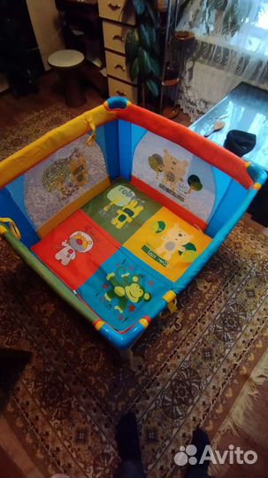 Большой детский манеж бу