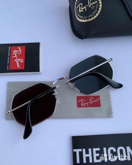 Солнцезащитные очки ray octagonal зеркальные