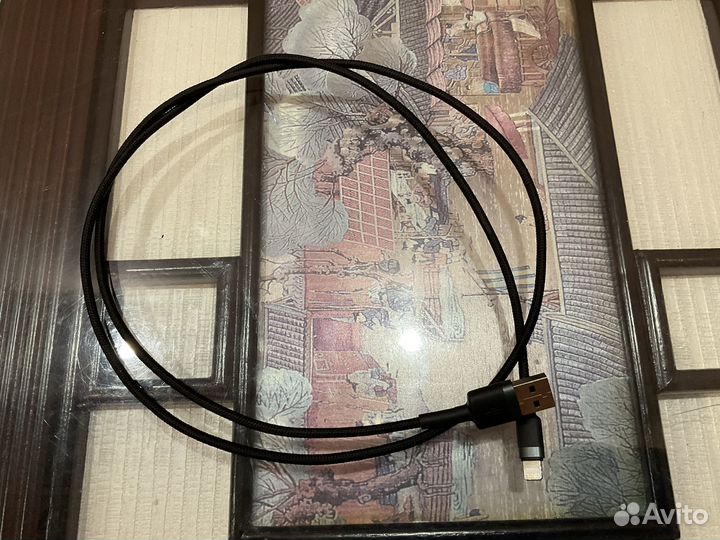 Кабель lightning для зарядки iPhone. Baseus