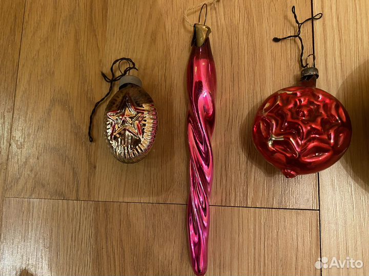 Елочные игрушки СССР