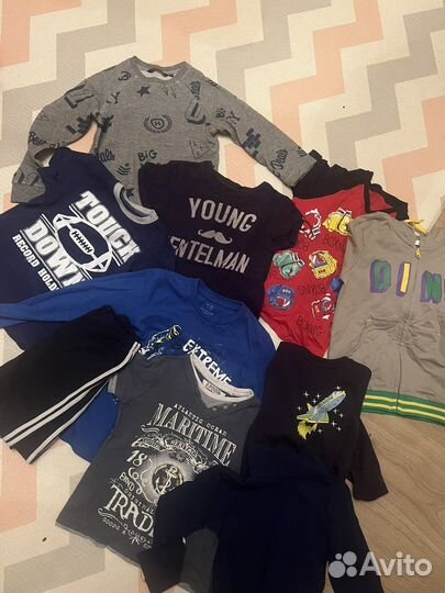 Пакет одежды на мальчика 4-6 лет