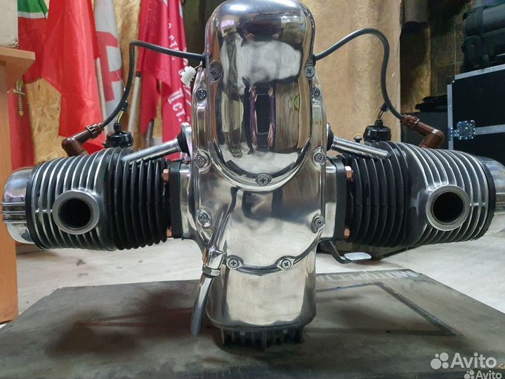 Двигатель с кпп для мотоцикла Урал