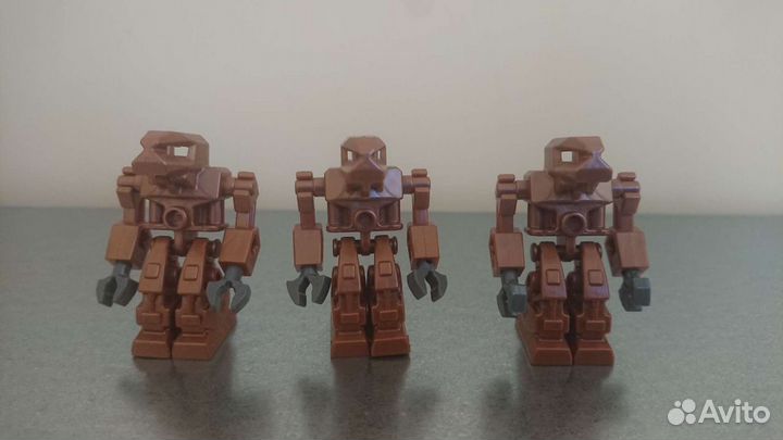 Мини фигурки Lego Exo Force 3 шт