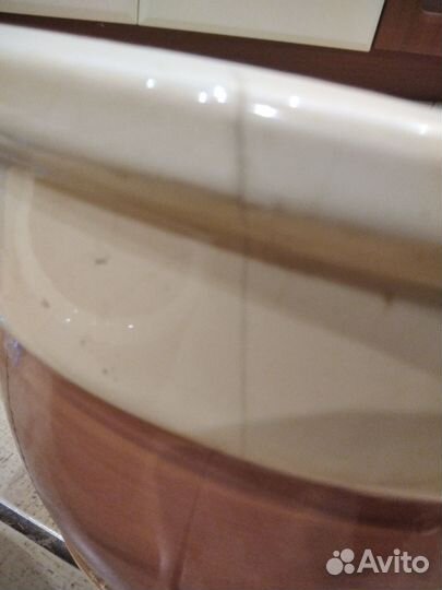 Горшки керамические для цветов б/у комплект 3 шт