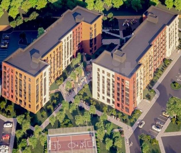 1-к. квартира, 36,7 м², 3/6 эт.
