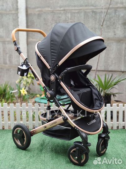 Коляска 3 в 1 Luxmom 580W