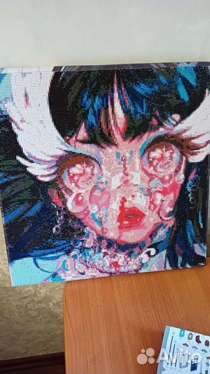 Алмазная мозаика готовая 40x40