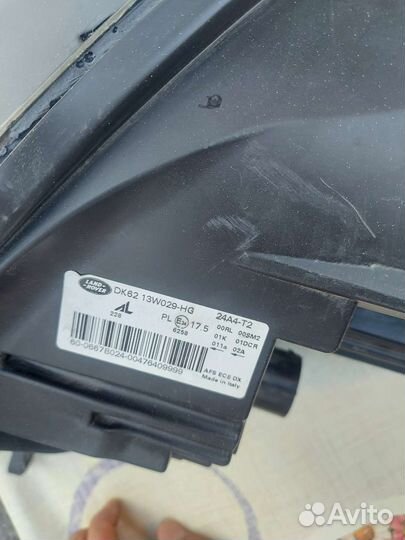 Фары на range rover sport 2