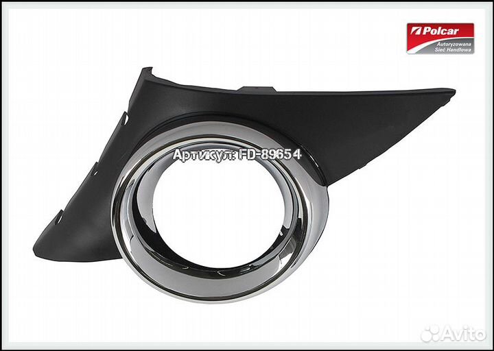 Рамка птф левая Peugeot 207