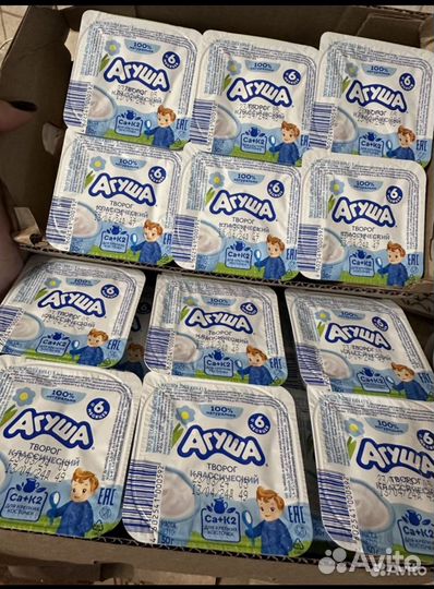 Творог агуша