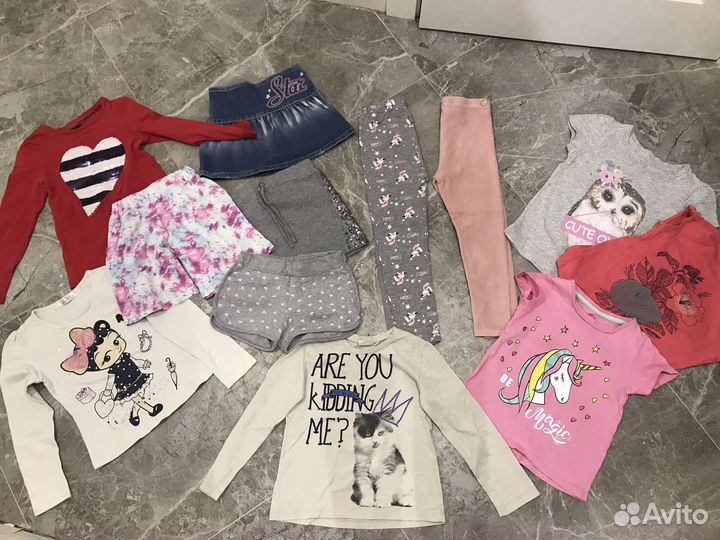 Вещи на девочку 104,110,116 размер, кофты, лосины