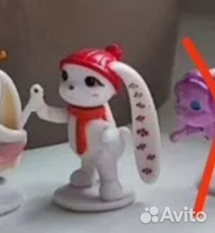 Зайки пиглет чупа чупс Зимняя коллекция