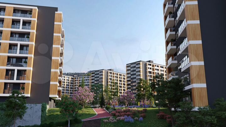 1-к. квартира, 69,7 м² (Грузия)