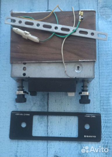 Aудиомагнитола Sanyo FT 222M с колонками 80-е гг