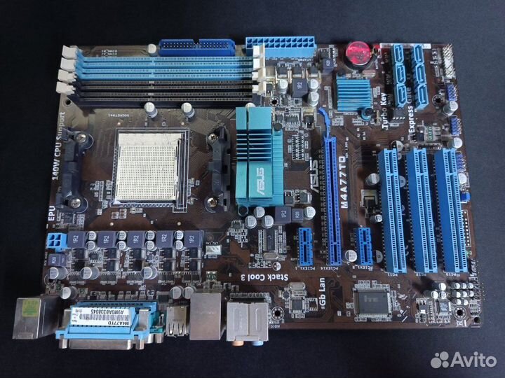 Материнская плата asus M4A77TD