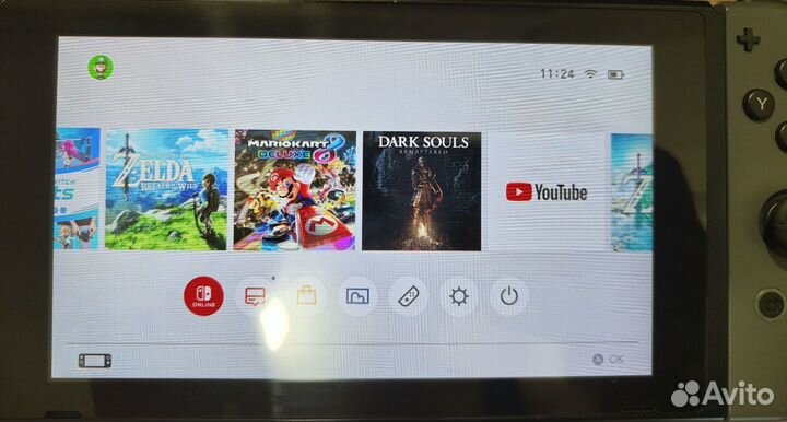 Nintendo switch прошитая 160gb, 400+ игр