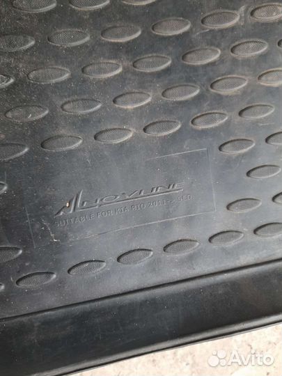 Ковер в багажник солярис рио 2010-2017годов