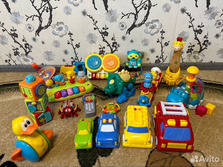 Игрушки пакетом музыкальные, цена за всё